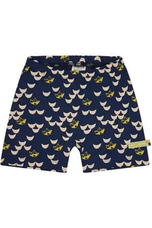 loud + proud Shorts mit Druck Biobaumwolle blau 86/92