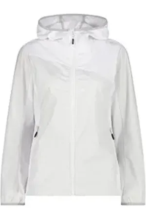 CMP Sweatjacke Damen Softshelljacke WOMAN JACKET FIX HOOD 33A5176 weiß 38