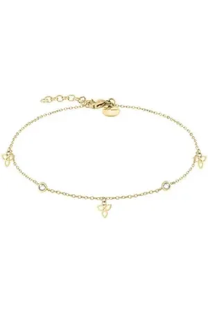 Tamaris Fußkette Edelstahl goldfarben