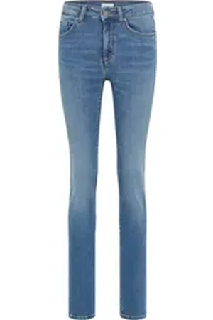 Mustang Slim-fit-Jeans Damen Style Shelby Slim blau 30