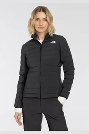 The North Face Daunenjacke W BELLEVIEW STRETCH DOWN JACKET mit Logodruck schwarz XL (42)