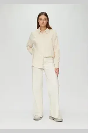 QS by s.Oliver 5-Pocket-Jeans Jeans Suri / Regular Fit / Mid Rise / Wide Leg / Undyed Denim 48/32