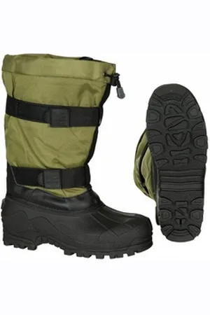 Fox Outdoor Kälteschutzstiefel, " 40 C" mit Gummisohle, oliv - 38 Winterstiefel wasserabweisend grün 38 EU