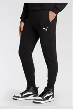 PUMA Jogginghose ESS+ LOGO LAB CAT SWEATPANTS FL CL Jogginghose schwarz XL