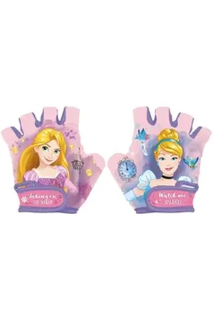 Disney Princess Fahrradhandschuhe Sicherheit & Komfort für kleine Prinzessinnen bunt