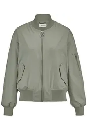 hessnatur Outdoorjacke NATURE SHELL aus reiner Bio-Baumwolle (1-St) grün S
