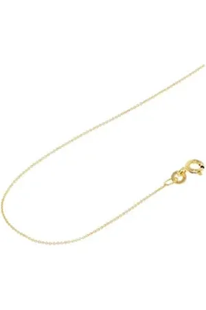 Acalee Kette ohne Anhänger 333 Gold / 8 Karat Anker-Kette 0,8 mm goldfarben 42 cm