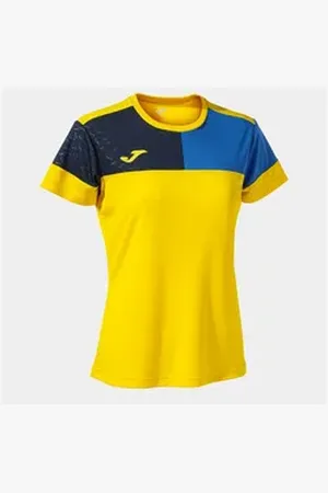 Joma Fußballtrikot Handballtrikot CREW V TRIKOT gelb L