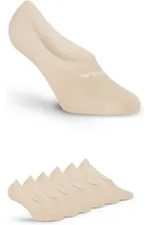 Fila Füßlinge (6er Pack) mit Logo-Schriftzug beige 35-38