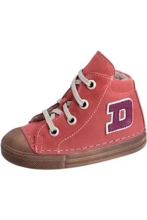 Däumling Unisex Kinder Lauflern Ezri Lauflernschuh Klettstiefel rot 24,0