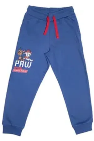 Paw Patrol Jogginghose Jogginghose mit Schriftzug "on a Roll!", blau blau 122
