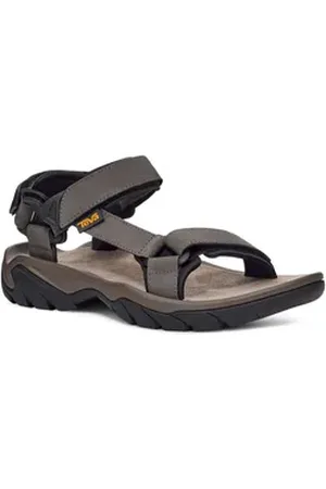 Teva Terra Fi 5 Universal Leather Sandale grau 48,5 EU