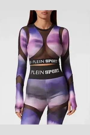 Philipp Plein Lauftop Sport Top lila S