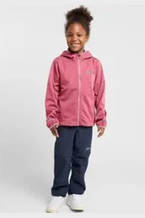 Jack Wolfskin Outdoorjacke FELDBERG HOODED JKT K rosa 164