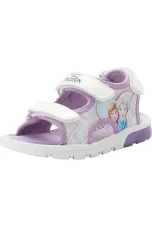 Disney Frozen Sandale mit cooler Blinkfunktion lila 27 EU