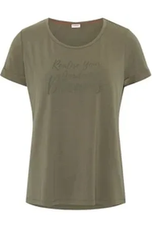 Gardena T-Shirt mit Gardening-Print (1, 1-tlg) grün S