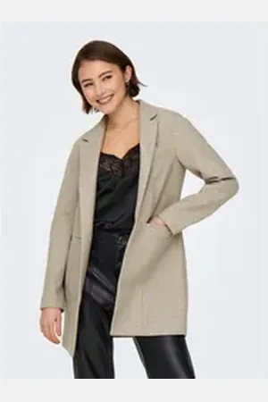 ONLY Langmantel ONLNANCY LIFE SOHO COAT CC OTW braun XL (42)