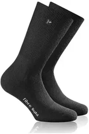 Rohner Socks Wandersocken Fibre Light Super (1-Paar) schwarz 47-49