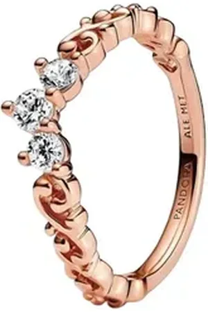 PANDORA Fingerring 182232C01 Diadem-Ring Damen Königlicher Wirbel 14k Rosé Vergoldet Gr