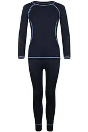 TROLLKIDS Thermounterhemd Merino blau|grau 176