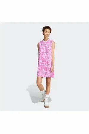 adidas Sportswear Shirtkleid W AOP 3S DRE (1-tlg) bunt XL