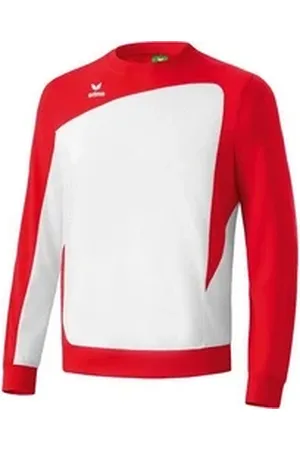 Erima Trainingsjacke Unisex Training Sweat Club 1900 Pullover Sweatshirt Shirt rot 128