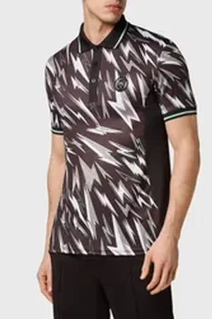 Philipp Plein Poloshirt Poloshirt schwarz L