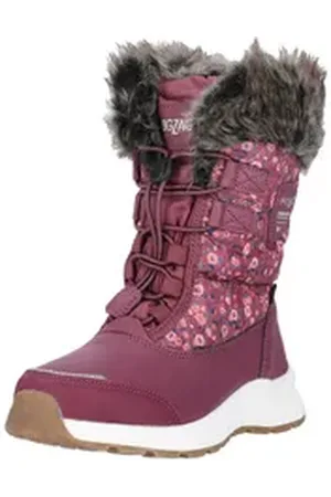 ZigZag Wesend Stiefel mit bequemem Kunstfellbesatz und Allwetterprofil rot 34 EU