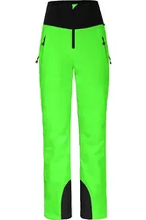 Bergson Skihose MIEN Slim Damen Skihose, wattiert, 20000 mm Wassersäule, Kurzgrößen, Gecko grün grün kurz | 24