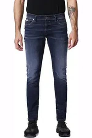 Diesel Skinny-fit-Jeans Sleenker 084MV Herren Jeans Hose Slim Skinny blau