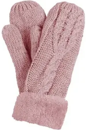 Capelli new york Strickhandschuhe Fäustling – Strickhandschuh rosa
