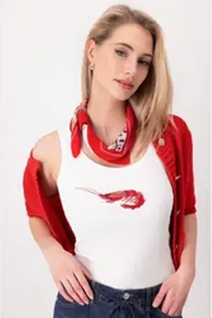 monari Schal rot