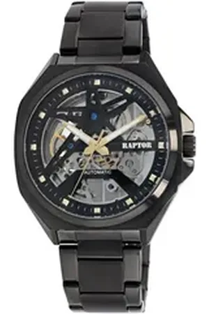 Raptor Quarzuhr RA20410 AUTOMATIK Herrenuhr, 5ATM, vintage, Skelettuhr
