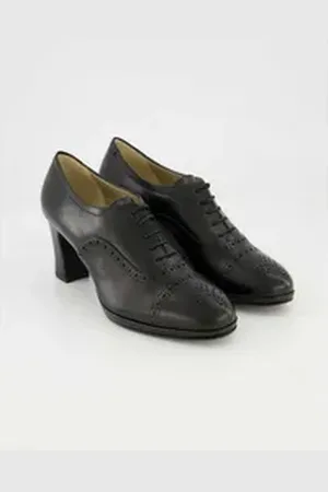 Dirndl + Bua 5161-01 Schnürschuh schwarz 39 EU