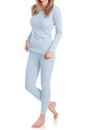 MT Thermohose Damen Ski- & Thermowäsche Set - Thermo Unterwäscheset blau S