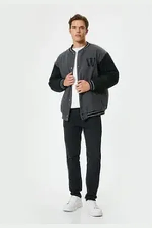 Koton Slim-fit-Jeans Normale Leibhöhe Slim schwarz 29/30