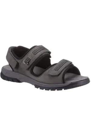 Waldläufer Waldläufer Harald Sandale, Sommerschuh, Klettschuh, Outdoorsandale, mit Klettriemchen, H-Weite grau 41 EU
