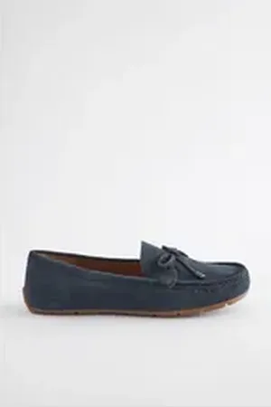 Next Forever Comfort Slipper mit Schleife Slipper (1-tlg) blau 40 EU