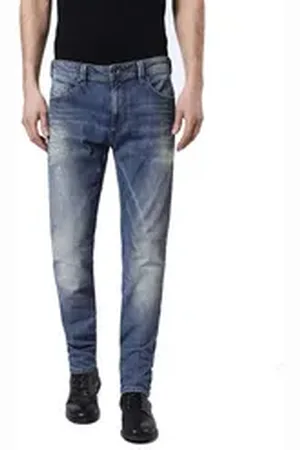 Diesel Skinny-fit-Jeans Thommer C845F Herren Jeans Regular Slim Skinny blau