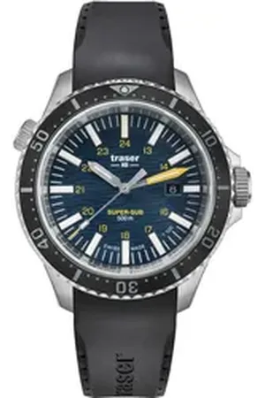 Traser Quarzuhr H3 109371 P67 T100 SuperSub Blue Herrenuhr 46mm 50ATM H3 109371 P67 T100 SuperSub Blue Herrenuhr 46mm 50ATM