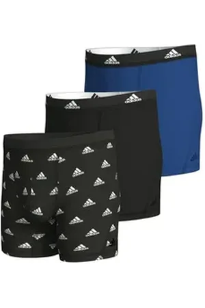 adidas Sportswear Trunk Boxer Brief mit längerem Bein - Active Flex Cotton (3-St) Boxershorts Herren Unterwäsche blau|bunt|schwarz S