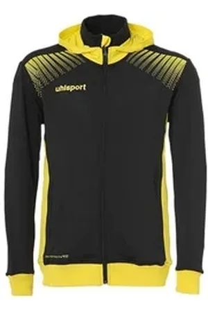 Uhlsport Sweatjacke Goal Tec Kapuzenjacke Kapuzenjacken Polyester gelb|schwarz S
