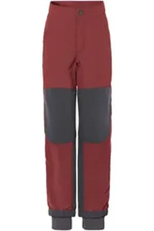 Vaude Funktionshose Kids Caprea Antimos Pants (1-tlg) besonders leichte Funktionshose für sportliche Aktivitäten rot 104