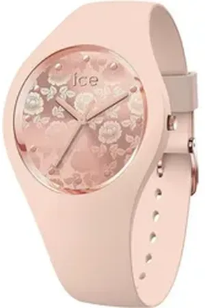 Ice-Watch Quarzuhr - ICE flower Nude chic (Medium), - ICE flower Nude chic (Medium)