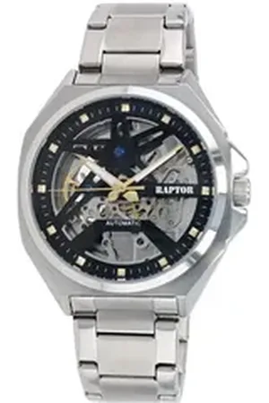 Raptor Quarzuhr RA20410 AUTOMATIK Herrenuhr, 5ATM, vintage, Skelettuhr