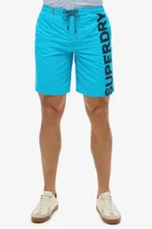 Superdry Badeshorts CLASSIC 19 LOGO BOARDSHORT blau XXL