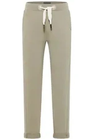 ELBSAND Jogginghose Damen Jogginghose Brinja 7/8 braun|grün XL