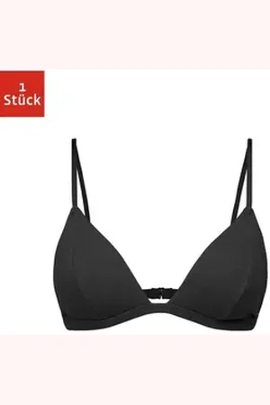 Snocks Bügelloser BH Triangle Soft BH schwarz 65