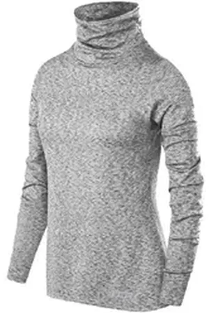 TCA Trainingsshirt Mädchen Warm-Up Thermo Lauf Oberteil - Hellgrau, 6-8 Jahre (1-tlg) grau 6-8 Jahre