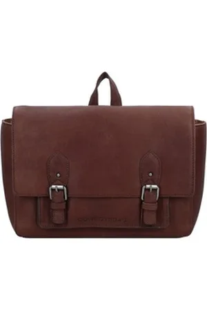 Cowboysbag Rucksack Genua, Leder braun